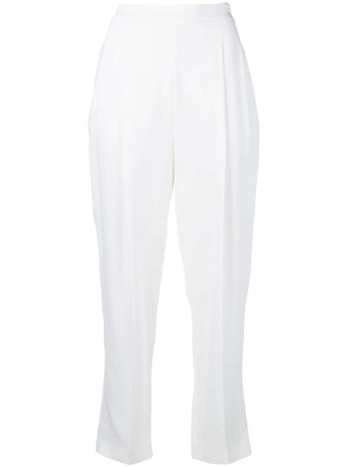 Emilio Pucci High-waist Tailored Trousers - White