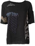 By Walid Embellished T-shirt - Black