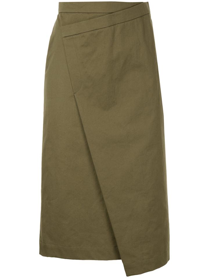 Astraet Wrap Skirt - Green