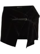 Uma Raquel Davidowicz - Belted Stole - Women - Polyester - One Size, Black, Polyester