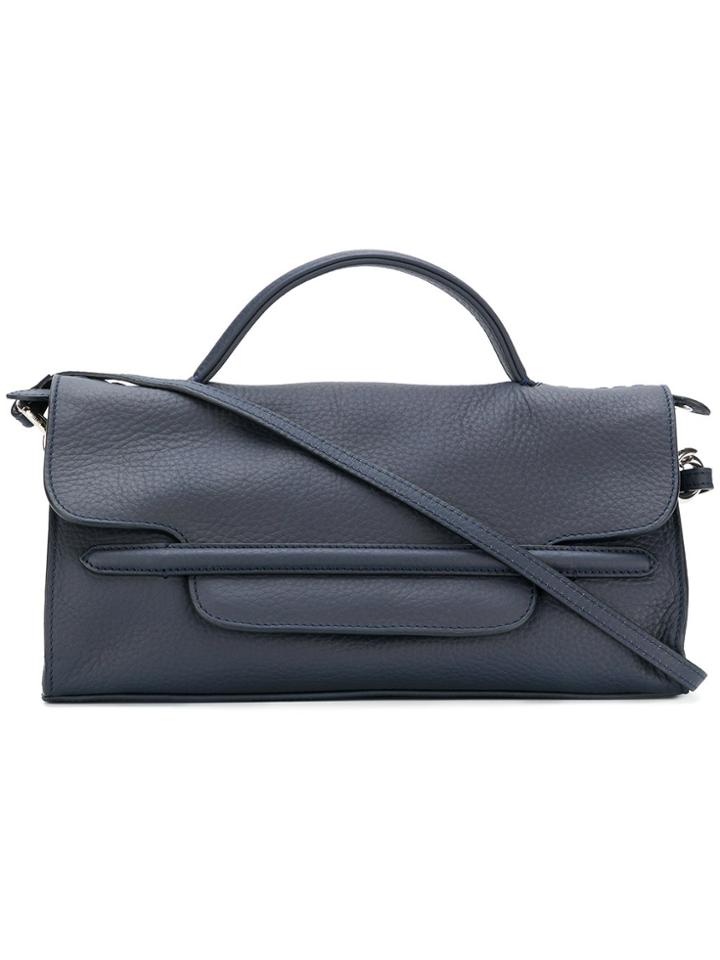 Zanellato Small Postina Shoulder Bag - Blue