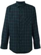 Rag & Bone Checked Shirt, Men's, Size: Xl, Blue, Cotton