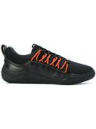 Lanvin Contrast Lace Up Sneakers - Black