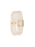 Chanel Pre-owned Mademoiselle Beaded Watch - Gold