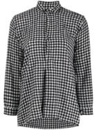 Daniela Gregis Checked Relaxed Shirt - Blue