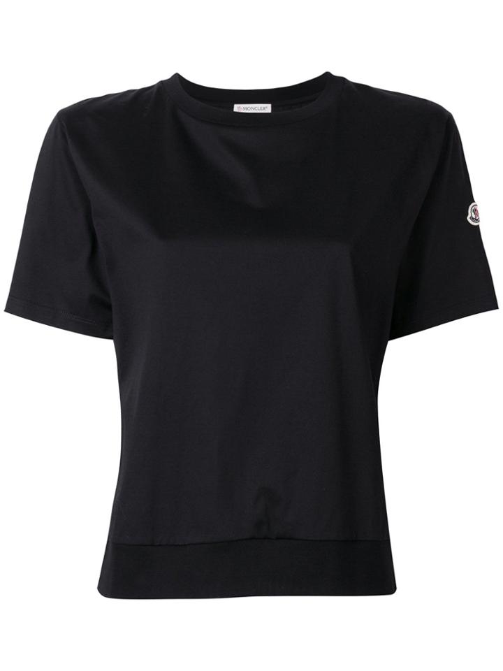 Moncler Loose Fit T-shirt - Black