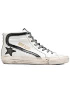 Golden Goose Deluxe Brand Slide High-top Sneakers - White