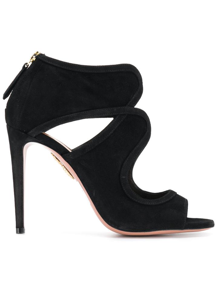 Aquazzura Antonia Sandals - Black
