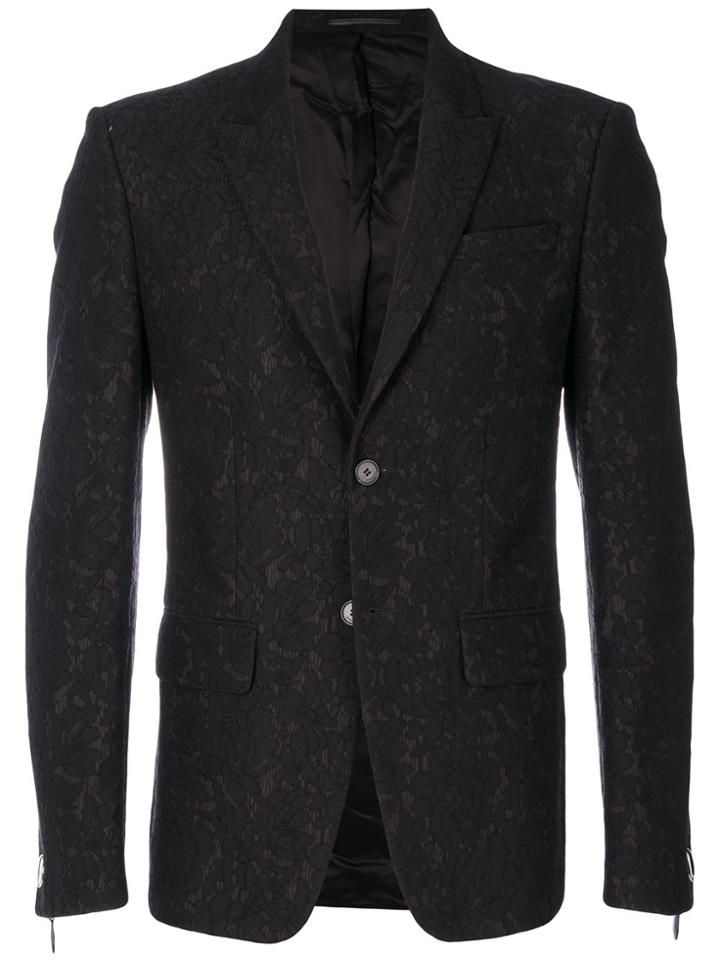 Givenchy Floral Lace Two-piece Suit - Black