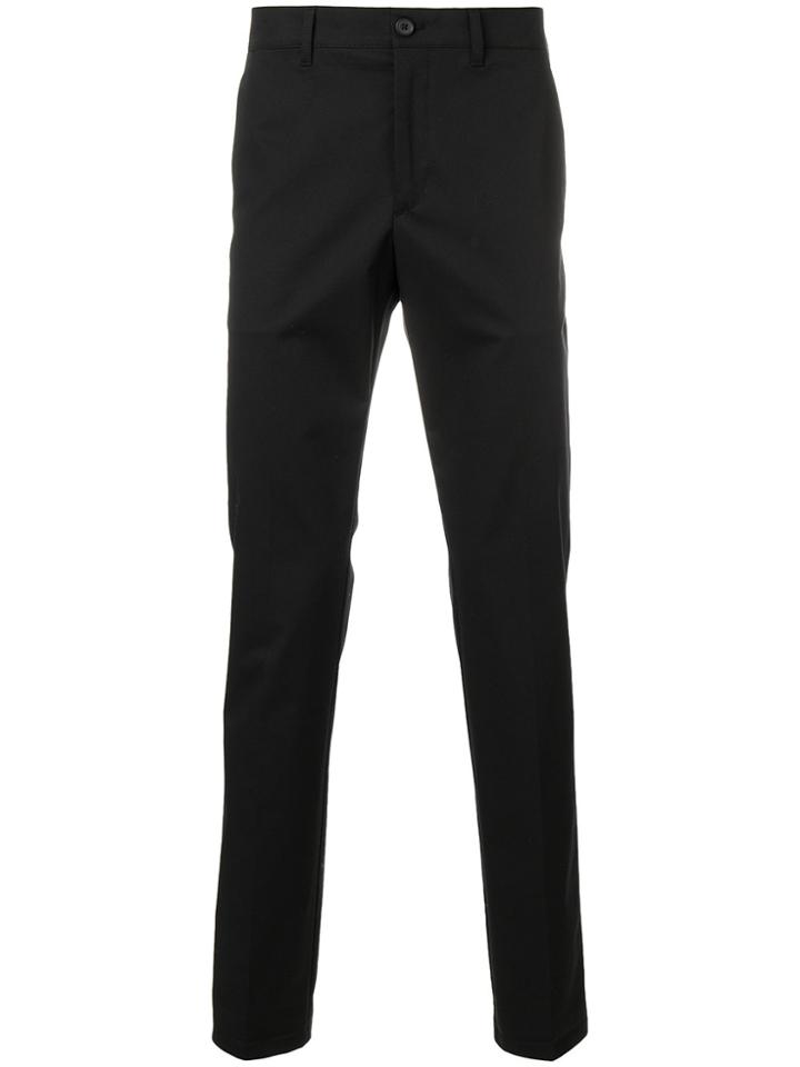 Prada Slim Fit Trousers - Black