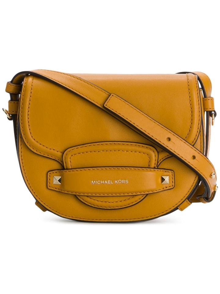 Michael Michael Kors Saddle Bag - Yellow