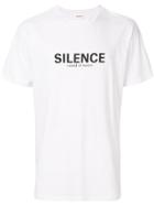Wood Wood Silence T-shirt - White