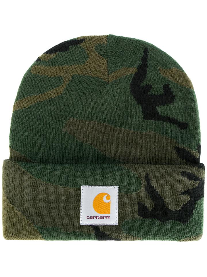 Carhartt Camouflage Beanie - Green