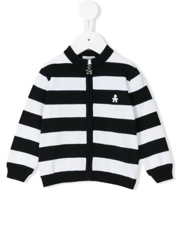 Le Bebé Enfant - Zip-up Cardigan - Kids - Cotton - 9 Mth, Blue