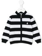 Le Bebé Enfant - Zip-up Cardigan - Kids - Cotton - 9 Mth, Blue