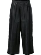 Maison Margiela Defile Leather Trousers - Black
