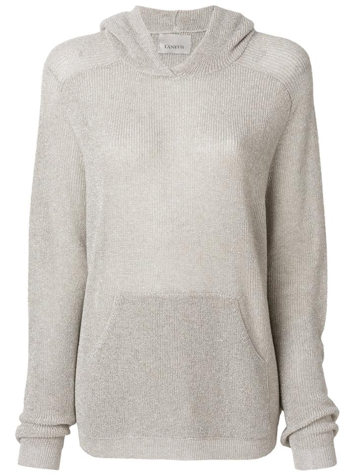 Laneus Plain Hoodie - Nude & Neutrals