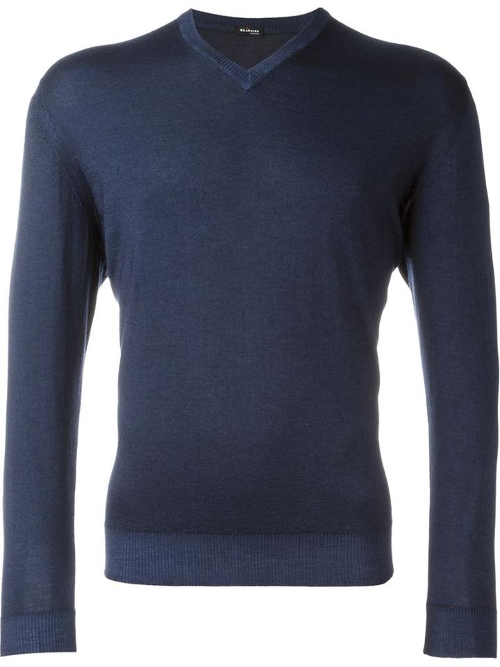Kiton V Neck Jumper