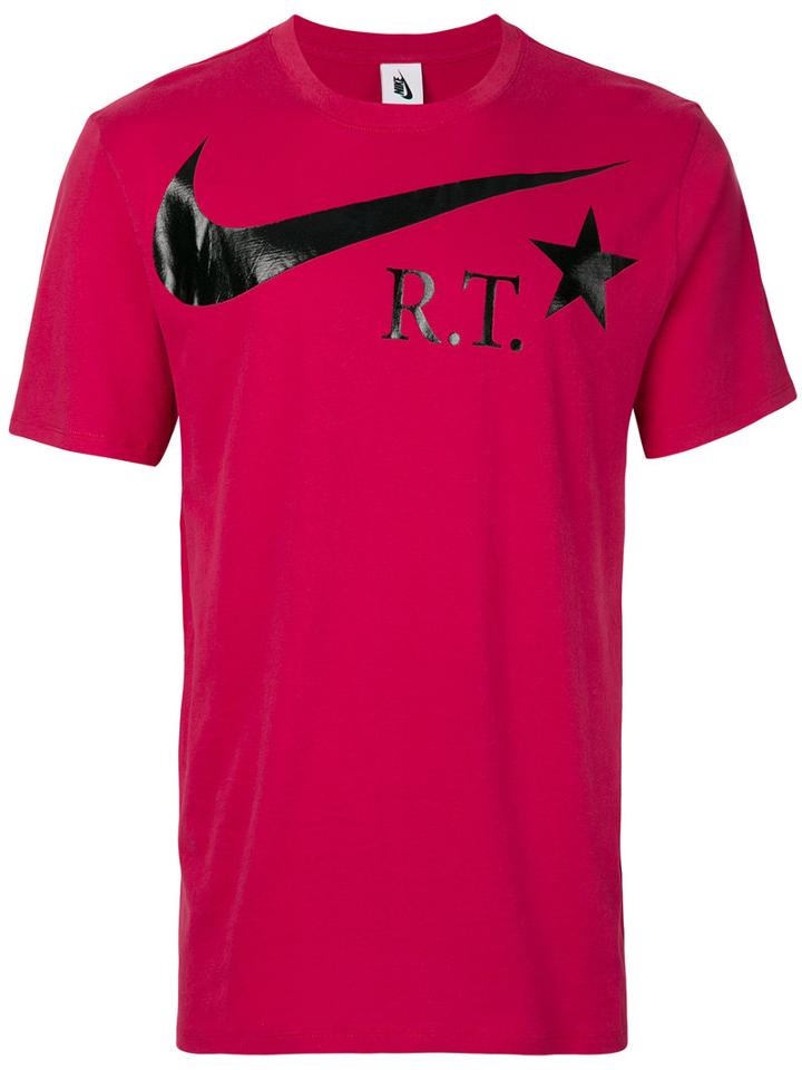 Nike - Nikelab X Rt Logo T-shirt - Men - Cotton - S, Red, Cotton