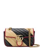 Gucci Gg Marmont Quilted Bag - Black