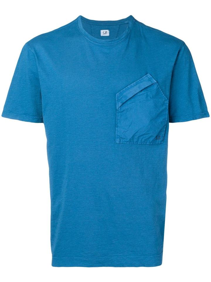Cp Company Large Pocket T-shirt - Blue
