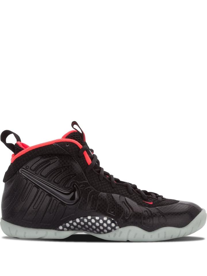 Nike Kids Teen Little Posite Pro Sneakers - Black