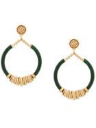 Gas Bijoux Mariza Hoop Earrings - Green