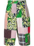 Junya Watanabe Man Patchwork Shorts - Multicolour
