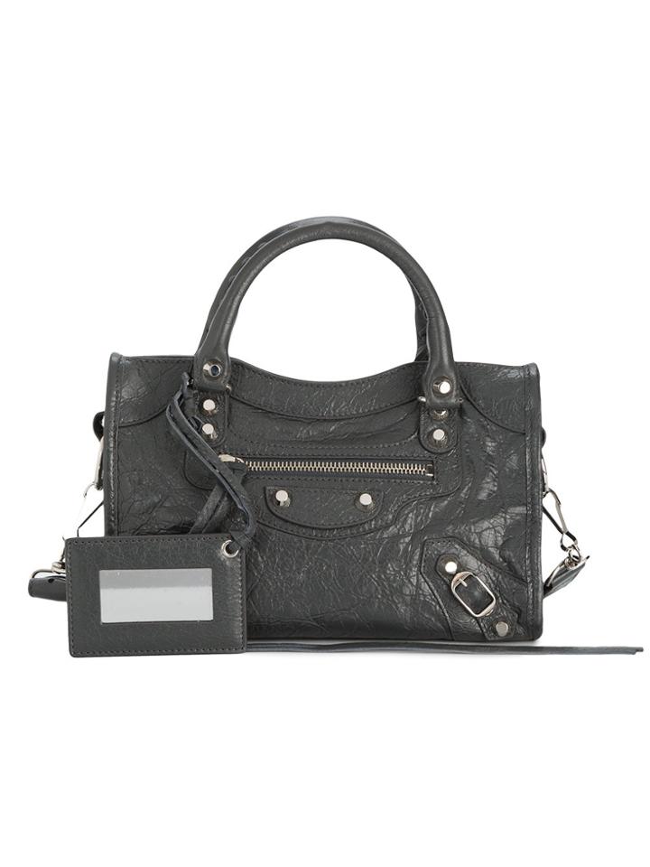Balenciaga Classic City Small Bag - Grey