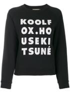 Maison Kitsuné Kool Fox Sweatshirt - Black