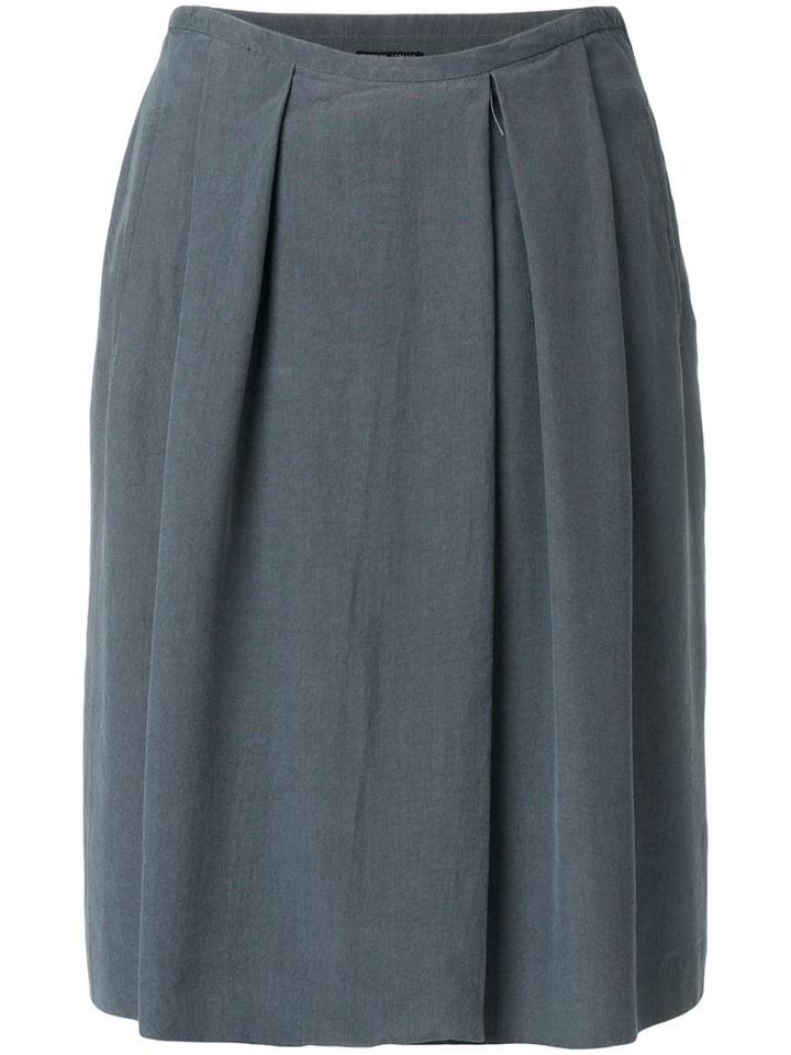 Giorgio Armani Pre-owned Pleated Skirt - Grey