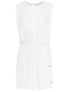 Tufi Duek Romper With Lace Up Detail - White
