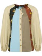 Anna October Patchwork Shirt - Multicolour