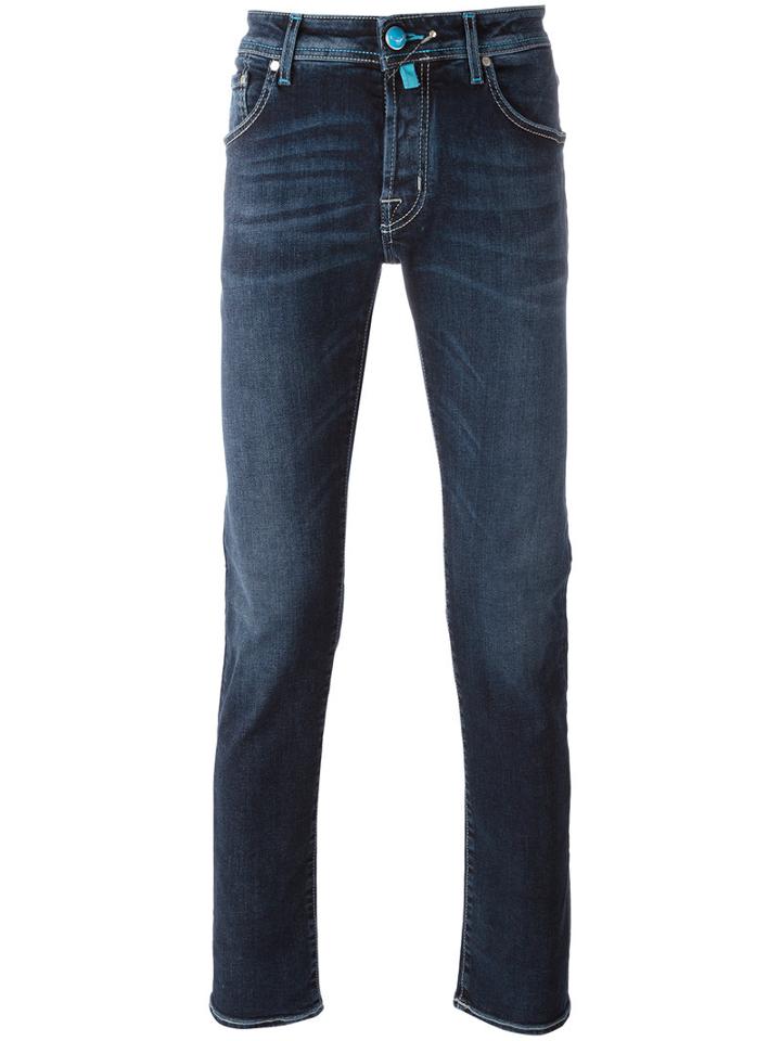 Jacob Cohen - Straight-leg Jeans - Men - Cotton/spandex/elastane - 34, Blue, Cotton/spandex/elastane
