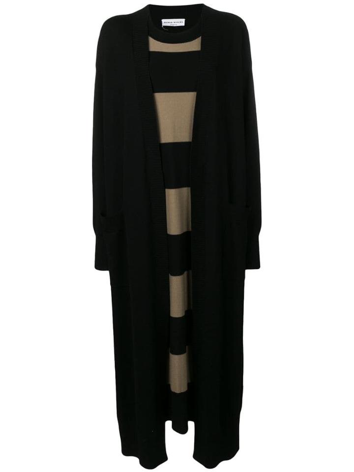 Sonia Rykiel Long T-shirt Dress - Black