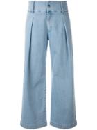 Andrea Ya'aqov - Flared Jeans - Women - Cotton - M, Blue, Cotton