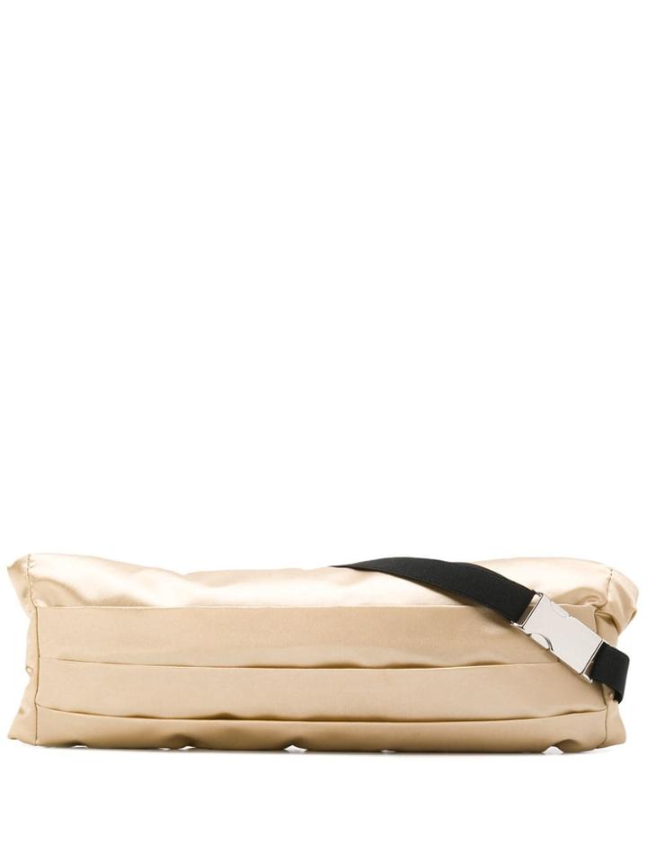 Mm6 Maison Margiela Rectangular Belt Bag - Gold