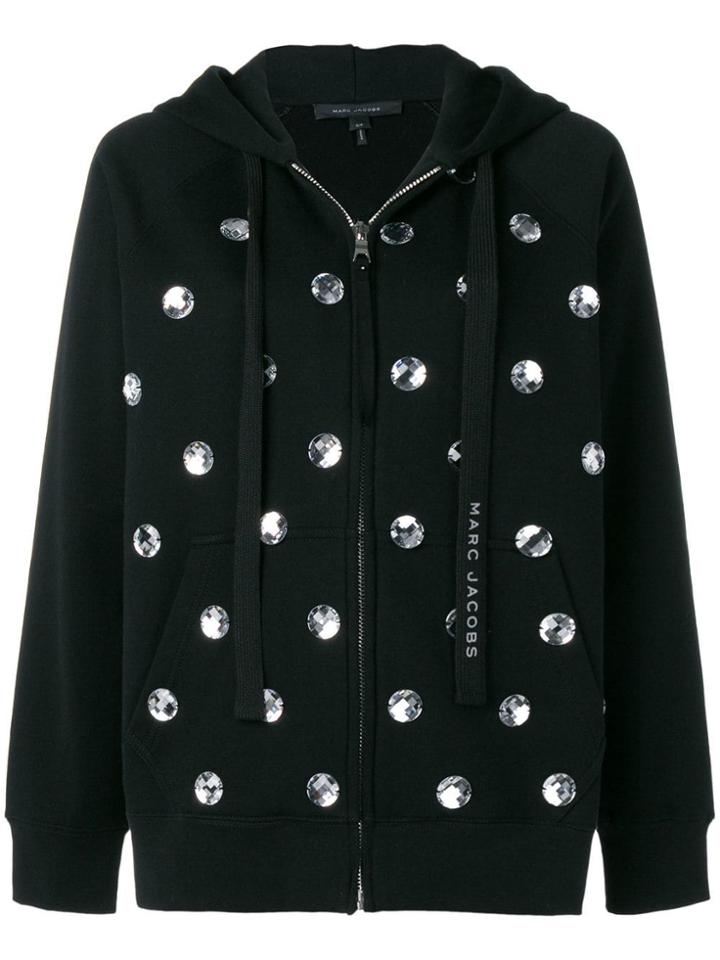 Marc Jacobs Embellished Sports Jacket - Black