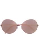 Stella Mccartney Eyewear Oversized Sunglasses - Metallic