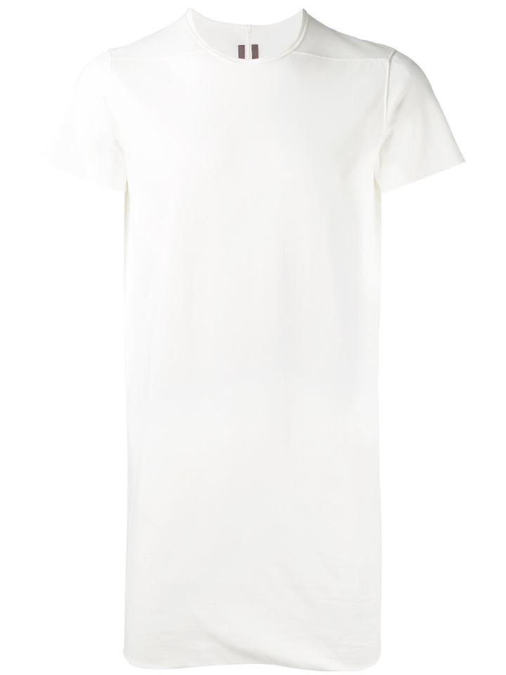 Rick Owens Drkshdw - Plain T-shirt - Men - Cotton - L, Nude/neutrals, Cotton