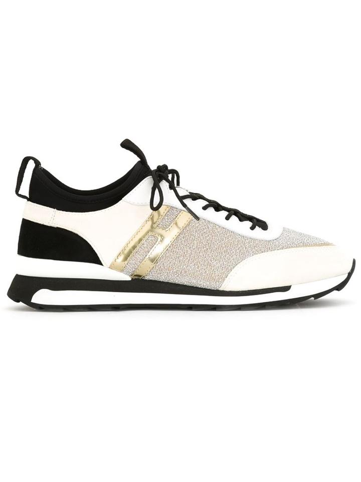 Hogan Rebel Glitter Detail Sneakers