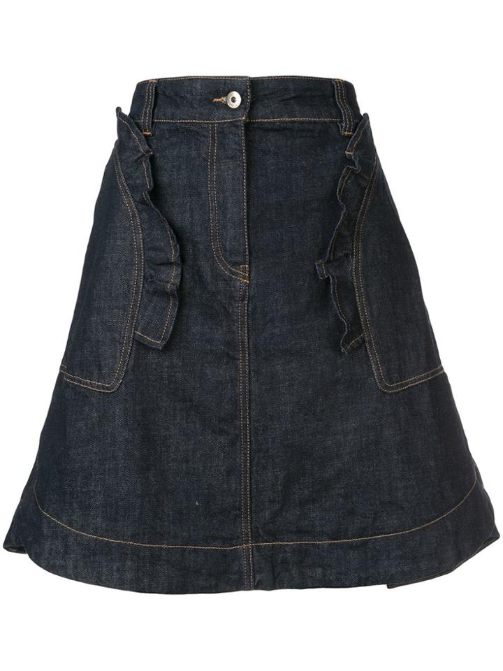 Carven Ruffle Trim Skirt - Unavailable
