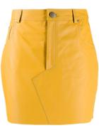 Federica Tosi Fitted Mini Skirt - Yellow