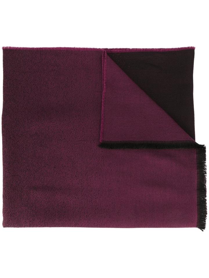 Kenzo Fringed Scarf, Women's, Red, Wool