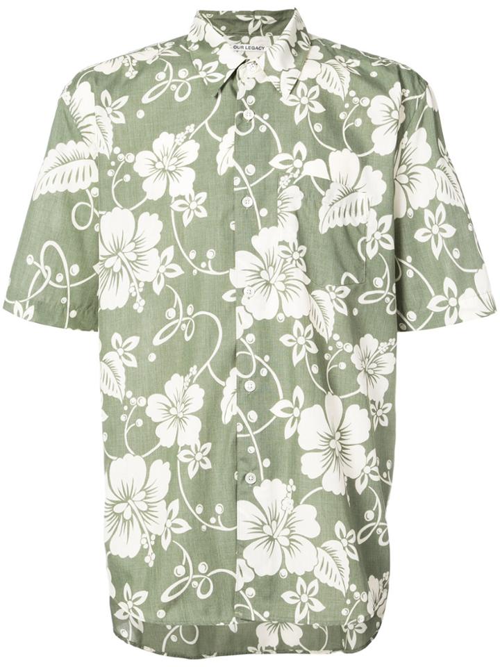 Our Legacy Short Sleeved Shirt - Green