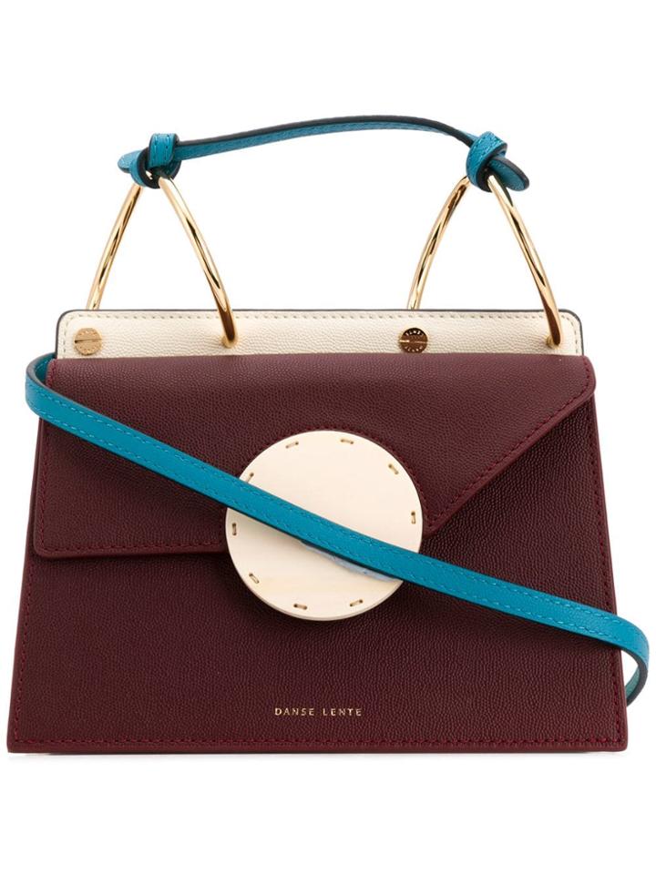 Danse Lente Round Lock Crossbody Bag - Purple