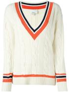3.1 Phillip Lim Cable Knit Jumper, Women's, Size: Xs, Nude/neutrals, Rayon/cashmere/wool/yak