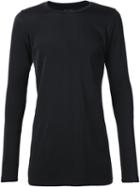 Judson Harmon Techno-stretch Longsleeved T-shirt, Men's, Size: Large, Black, Polyester/spandex/elastane