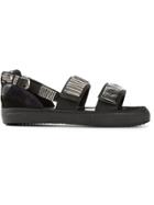 Toga Embellished Sandals - Black
