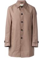 Oliver Spencer 'bolt Mac' Coat, Men's, Size: 38, Nude/neutrals, Cotton/polyester/acetate